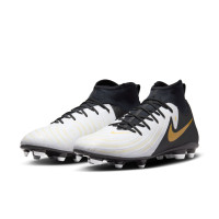 Nike Phantom Luna II Club Grass/Artificial Grass Football Shoes (MG) Black Off White Gold