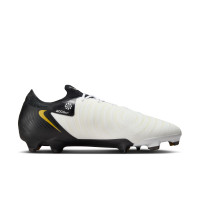 Nike Phantom GX II Pro Mad Ready Gras Voetbalschoenen (FG) Zwart Gebroken Wit Goud