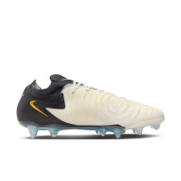 Nike Phantom GX II Elite Mad Ready Iron-Nop Football Shoes (SG) Anti-Clog Black Off-White Gold