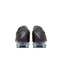 Nike Phantom GX II Elite Mad Ready IJzeren-Nop Voetbalschoenen (SG) Anti-Clog Zwart Gebroken Wit Goud