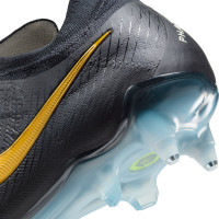 Nike Phantom GX II Elite Mad Ready IJzeren-Nop Voetbalschoenen (SG) Anti-Clog Zwart Gebroken Wit Goud