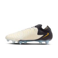 Nike Phantom GX II Elite Mad Ready Iron-Nop Football Shoes (SG) Anti-Clog Black Off-White Gold