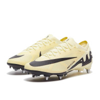 Nike Zoom Mercurial Vapor 15 Elite Iron Stud Football Shoes (SG) Pro Player Yellow Black