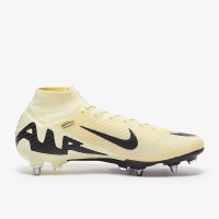 Nike Mercurial Superfly 9 Elite IJzeren-Nop Voetbalschoenen (SG) Pro Player Geel Zwart