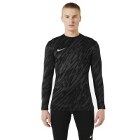 Nike Gardien V Long Sleeve Goalkeeper Shirt Dark Grey Black White
