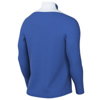 Nike Dri-FIT Academy Pro 24 1/4-Zip Trainingstrui Blauw Wit