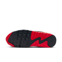 Nike Air Max 90 Sneakers Zwart Donkergrijs Wit Rood