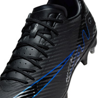 Nike Zoom Mercurial Vapor 15 Academy Shadow Iron Nop Football Shoes (SG) Anti-Clog Black Blue