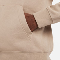 Nike Sportswear Club Fleece Hoodie Beige White