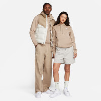Nike Sportswear Club Fleece Hoodie Beige White