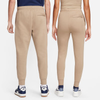 Nike Sportswear Club Jogger Fleece Beige Wit