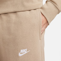 Nike Sportswear Club Jogger Fleece Beige Wit