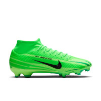 Nike Zoom Mercurial Superfly 9 Academy Grass/Artificial Grass Football Shoes (MG) Bright Green Black Green