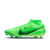 Nike Zoom Mercurial Superfly 9 Academy Grass/Artificial Grass Football Shoes (MG) Bright Green Black Green