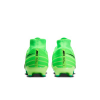 Nike Zoom Mercurial Superfly 9 Academy Grass/Artificial Grass Football Shoes (MG) Bright Green Black Green