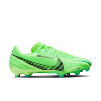 Nike Zoom Mercurial Vapor 15 Academy Grass/Artificial Grass Football Shoes (MG) Bright Green Black Green