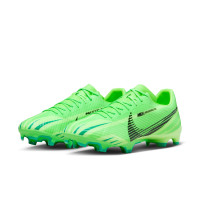 Nike Zoom Mercurial Vapor 15 Academy Grass/Artificial Grass Football Shoes (MG) Bright Green Black Green