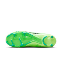 Nike Zoom Mercurial Vapor 15 Academy Grass/Artificial Grass Football Shoes (MG) Bright Green Black Green