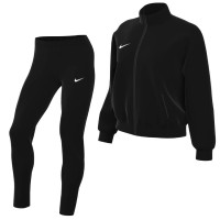 Black and white nike tracksuit womens clearance