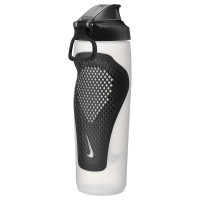 Nike Refuel 710ML Bottle With Straw Grey Black
