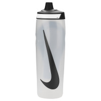 Nike Refuel 710ML Bidon Grip Grijs Zwart Wit