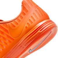 Nike Zaalvoetbalschoenen Lunar Gato II (IN) Oranje Blauw