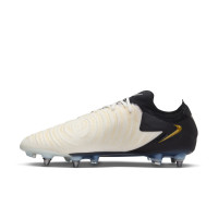 Nike Phantom GX II Elite Mad Ready IJzeren-Nop Voetbalschoenen (SG) Pro Player Zwart Gebroken Wit Goud