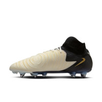 Nike Phantom Luna II Elite Iron Stud Football Shoes (SG) Pro Player Black Off White Gold