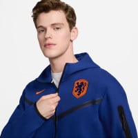 Nike Nederland Tech Fleece Trainingspak 2024-2026 Blauw