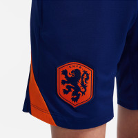 Nike Dutch Team Pre-Match Training Set 2024-2026 Kids Blue Orange White