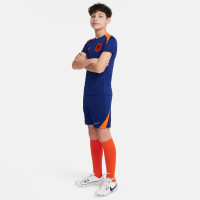 Nike Nederland Strike Trainingsbroekje 2024-2026 Kids Blauw