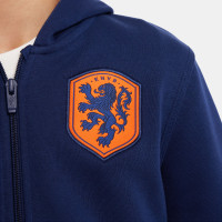 Nike Netherlands Sportswear Club Tracksuit 2024-2026 Kids Blue