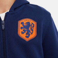 Nike Nederland Sportswear Club Trainingspak 2024-2026 Kids Blauw