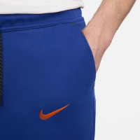 Nike Netherlands Sportswear Tech Fleece Sweat Pants 2024-2026 Blue