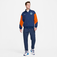 Nike Netherlands Strike Anthem Training Jacket 2024-2026 Blue Orange White