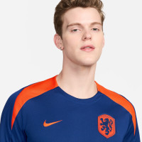 Nike Nederland Strike Trainingsshirt 2024-2026 Blauw