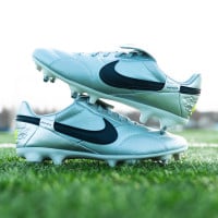 Nike Premier III Iron Nop (SG) Anti-Clog Football Shoes Silver Black