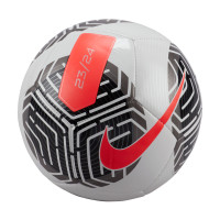 Nike Voetbal Mini Maat 1 Wit Felrood Zwart