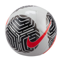 Nike Voetbal Mini Maat 1 Wit Felrood Zwart