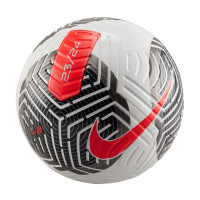 Nike Soccer Size 5 Elite Club White Black Bright Red