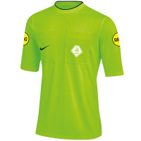 Nike KNVB Scheidsrechtersshirt 2022-2024 Geel Zwart