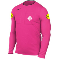 Nike KNVB Scheidsrechtersshirt Lange Mouwen 2024-2026 Roze