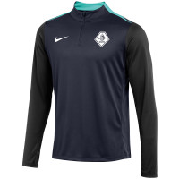 Nike KNVB Scheidsrechters Trainingstrui 1/4-Zip 2024-2026 Donkerblauw