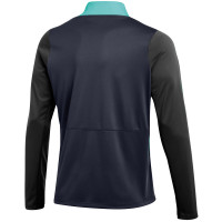 Nike KNVB Scheidsrechters Trainingstrui 1/4-Zip 2024-2026 Donkerblauw