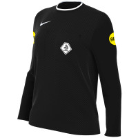 Nike KNVB Scheidsrechtersshirt 2024-2026 Lange Mouwen Dames Zwart