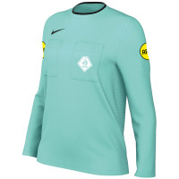 Nike KNVB Referee Shirt 2024-2026 Long Sleeve Women's Turquoise