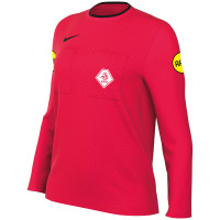 Nike KNVB Scheidsrechtersshirt 2024-2026 Lange Mouwen Dames Felrood