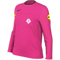 Nike KNVB Scheidsrechtersshirt 2024-2026 Lange Mouwen Dames Roze