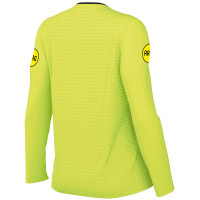 Nike KNVB Scheidsrechtersshirt 2024-2026 Lange Mouwen Dames Neongeel