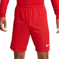 Nike League III Dri-FIT Football Shorts Red White